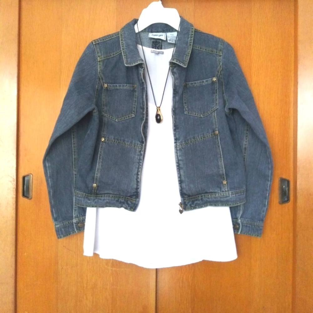 Byer Girl Jean Jacket Junior/Girls Size Small